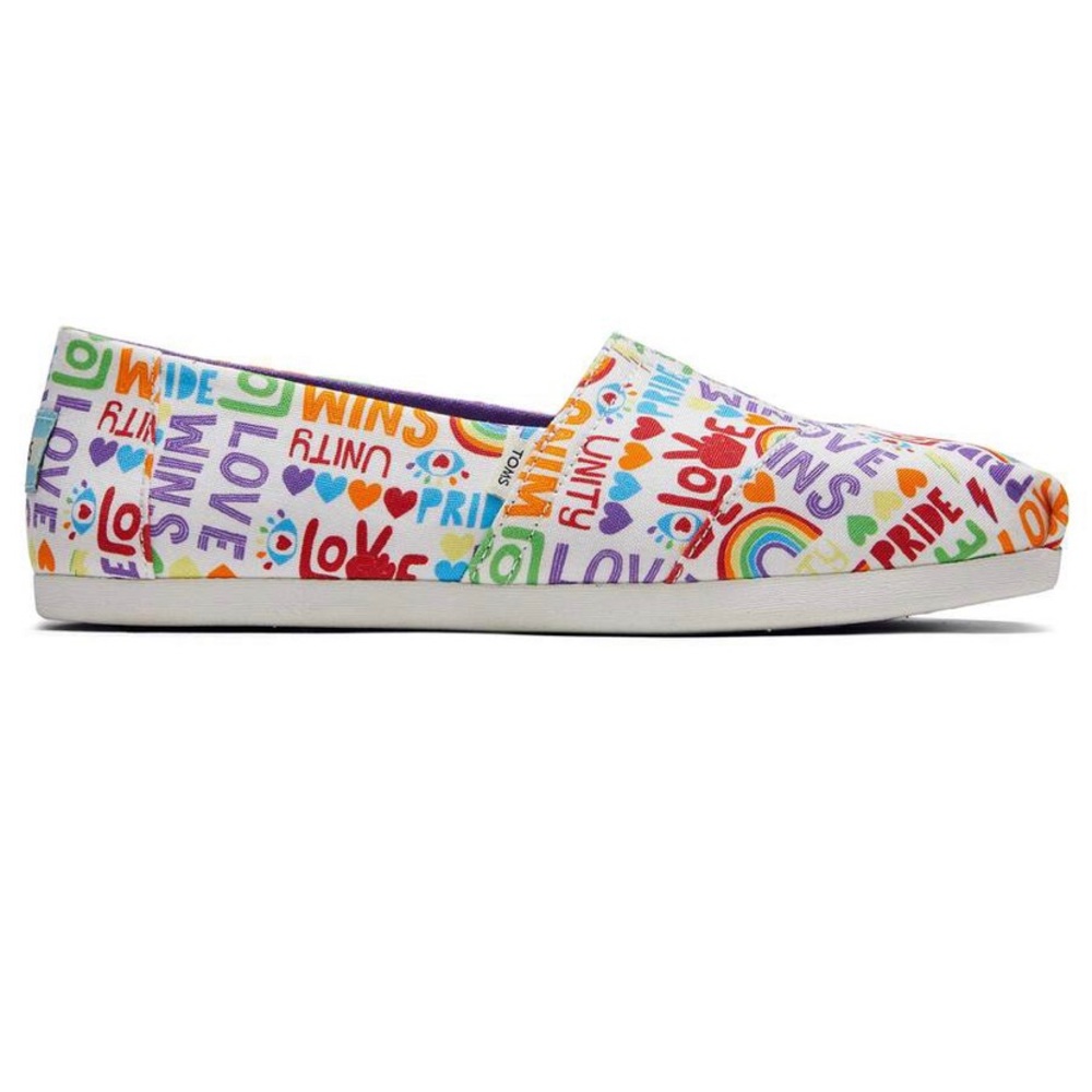 NWT: Alpargatas- Unity Love Wins shoes